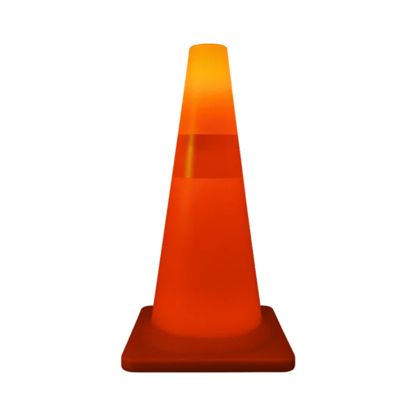 Traffic Cones with Lights